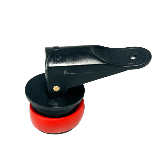 Z60375 - zelflozerstop kunststof D34 inclusief houder