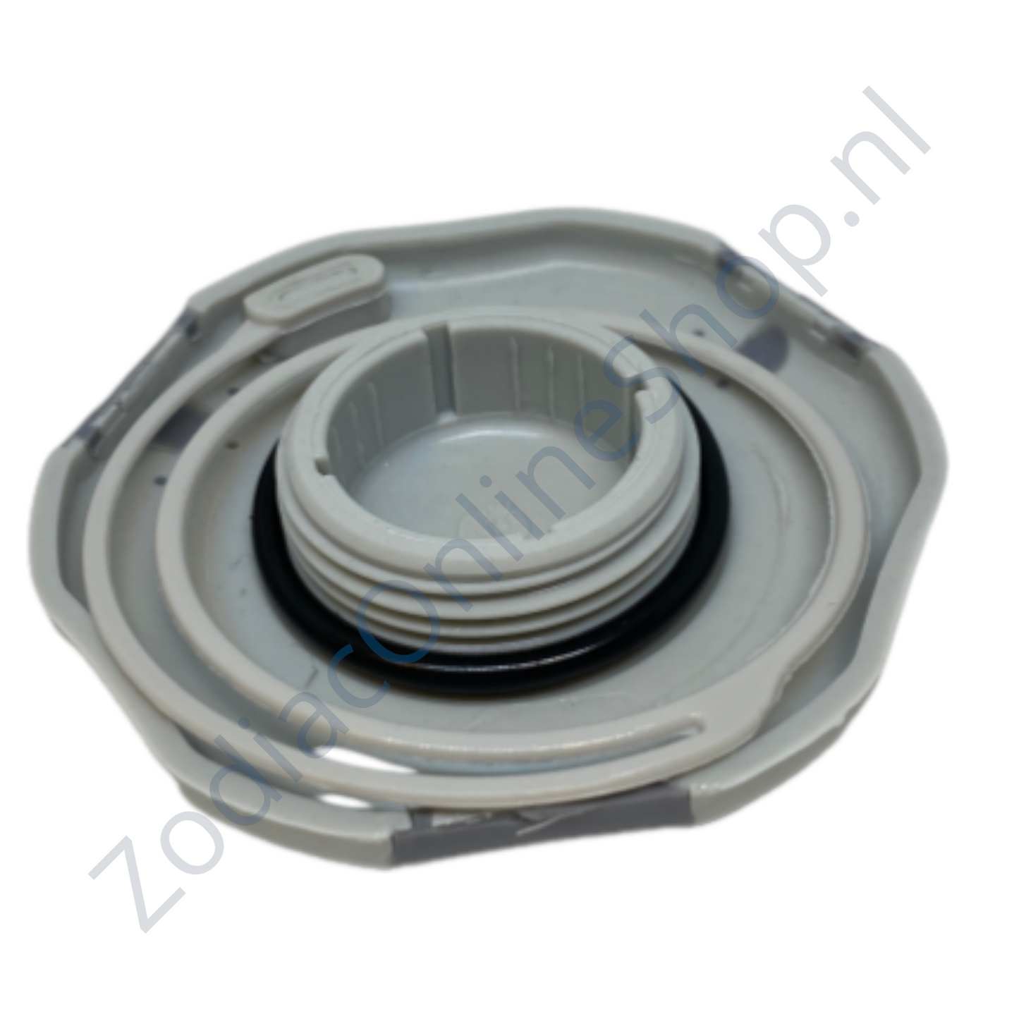 Z67395 - Zodiac afsluitdop ventiel grijs - nieuwe type - met logo