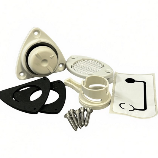 Z61083 - zelflozer kit compleet grijs - schuiftype