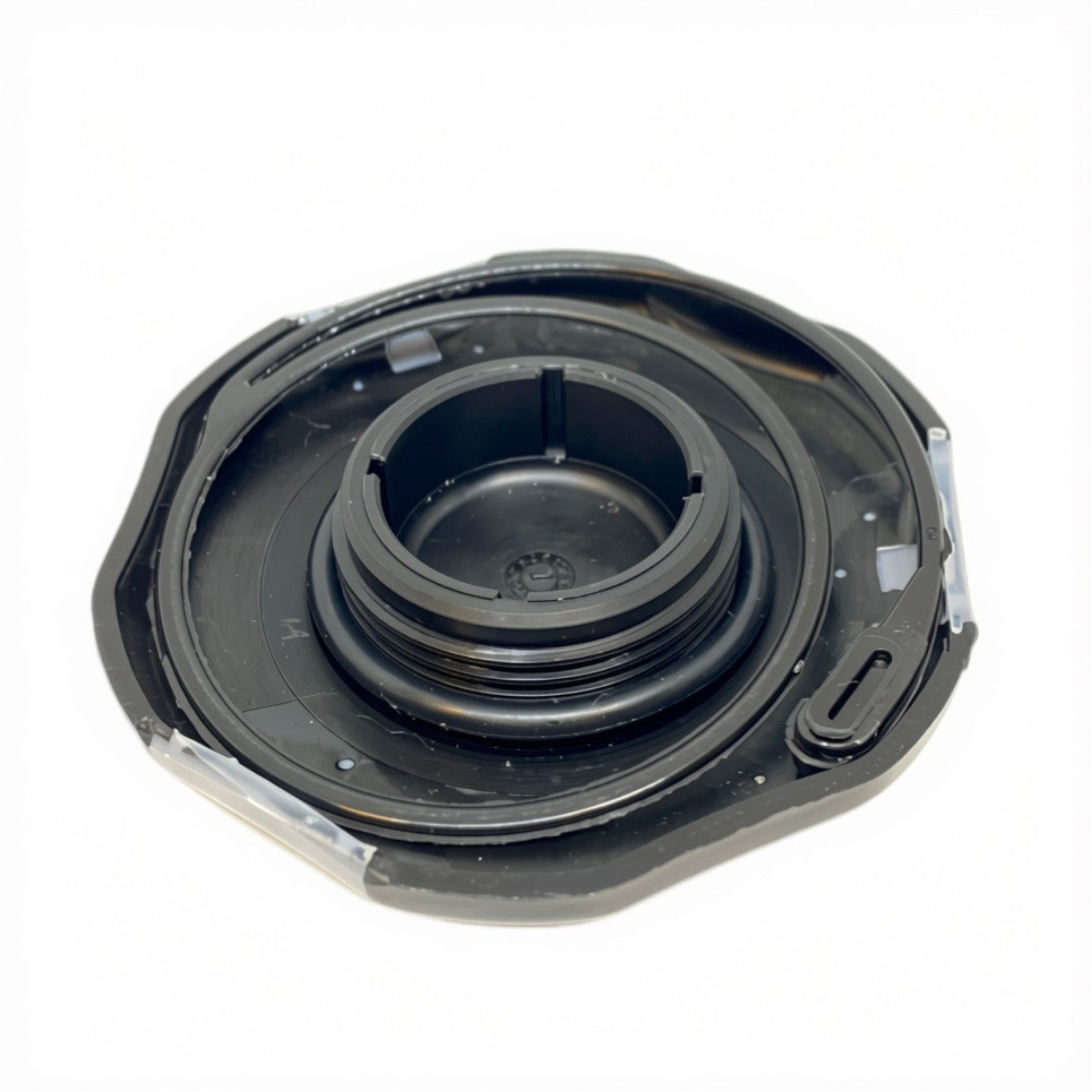 Zwarte Zodiac Online Shop Z67300 afsluitdop voor nieuw type half verzonken ventiel van Zodiac en Bombard rubberboten