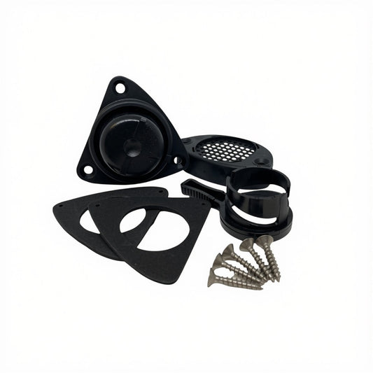 Z60502 - zelflozer kit compleet zwart - schuiftype