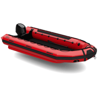 heavy-duty werkboot AKA Marine F53H-C 5,30 m Neopreen Hypalon rood 