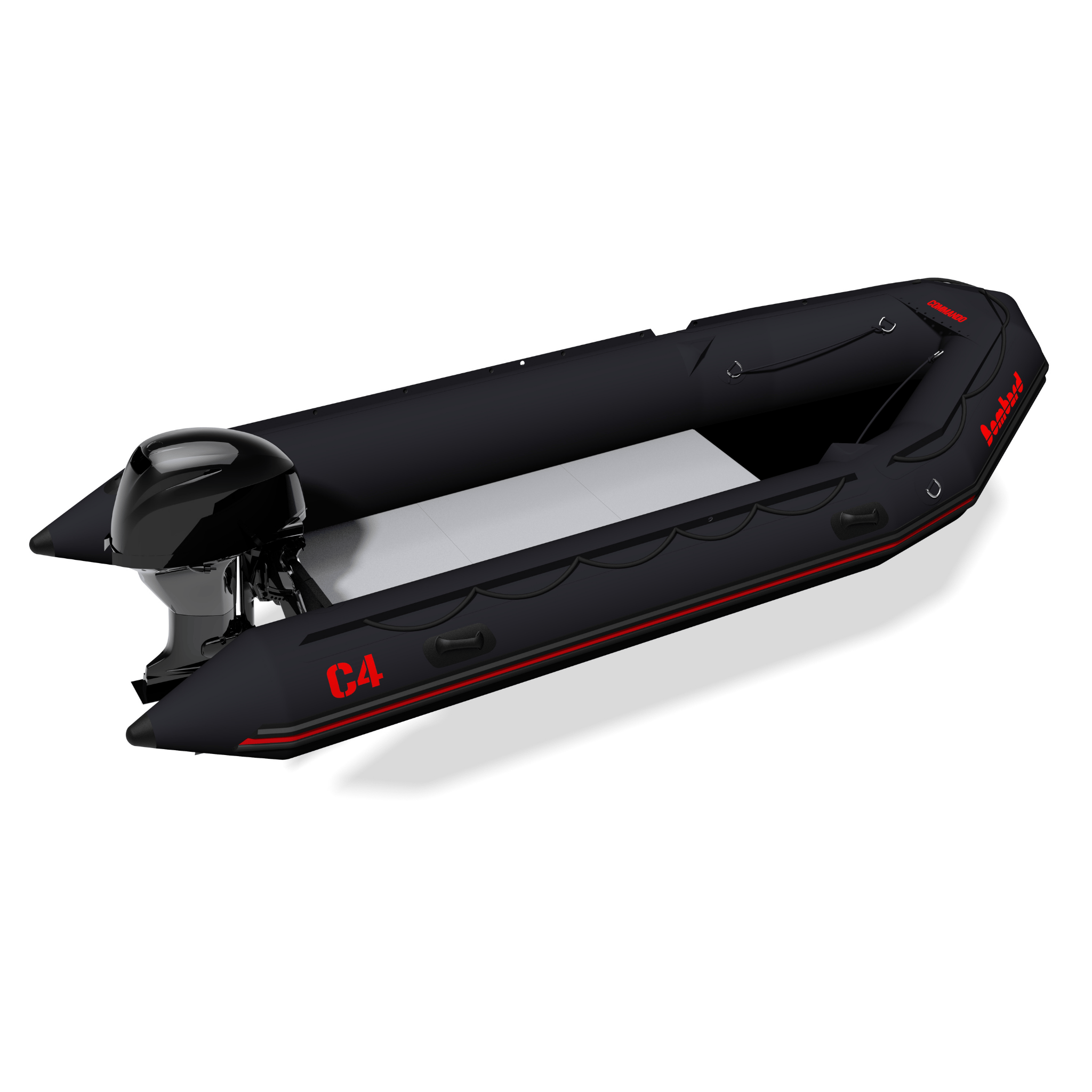 Bombard Commando C4 kopen - krachtige opvouwbare rubberboot 4.30 m ...