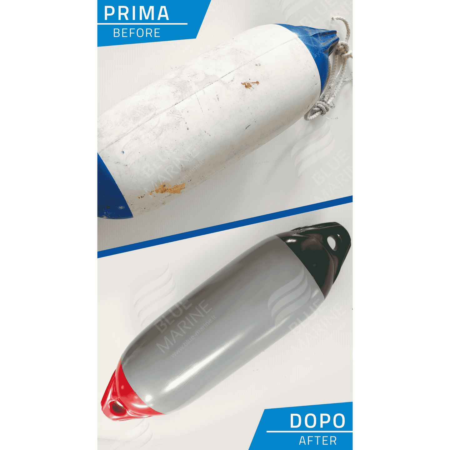 flexibele rubberbootverf - elastic gum paint - Blue Marine