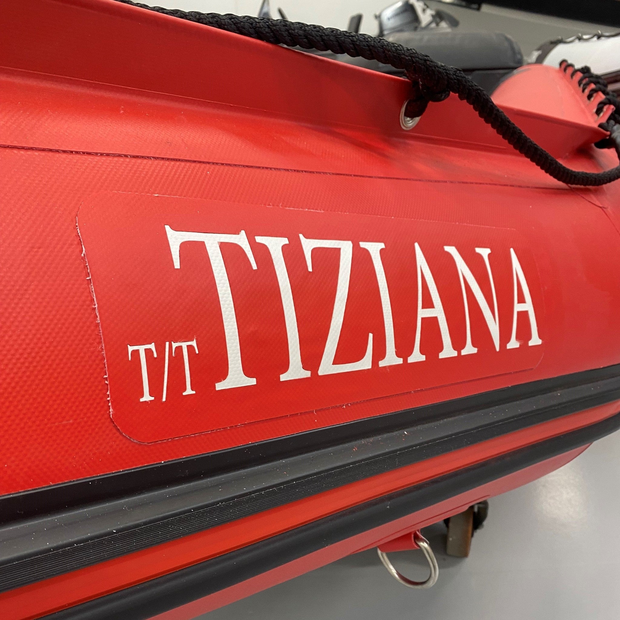 Boot naam of logo op maat voor opblaasboot & RIB | Zodiac Online Shop