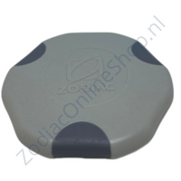 Z67395 - Zodiac afsluitdop ventiel grijs - nieuwe type -  met logo