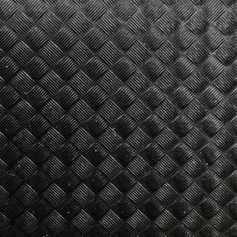 Zodiac black Neoprene Hypalon repair material for inflatable boats with a woven texture.
