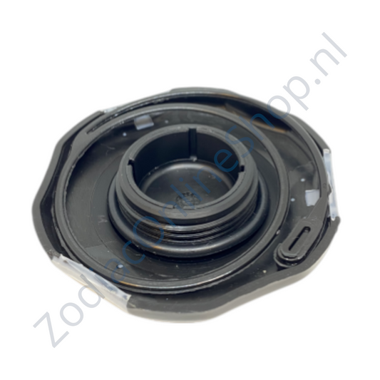 Z67300 - afsluitdop - half verzonken ventiel zwart - nieuw ventiel type