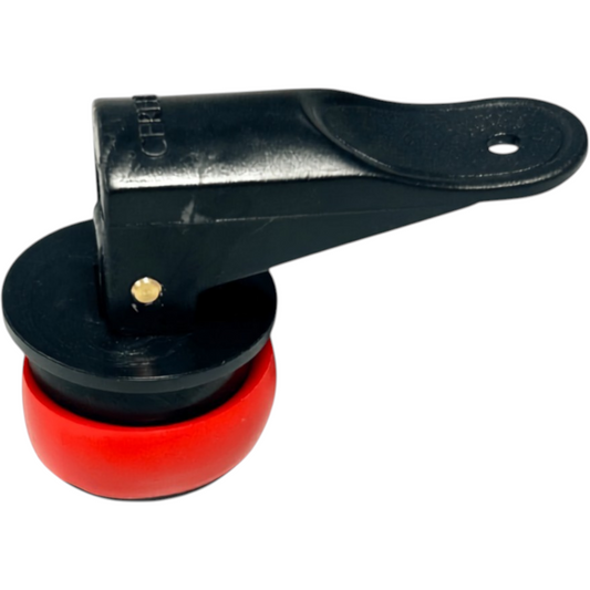 Z60375 - zelflozerstop kunststof D34 inclusief houder