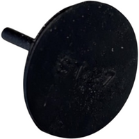 Zodiac Online Shop zwart rubberen membraan voor opbouwventiel met 21 mm diameter