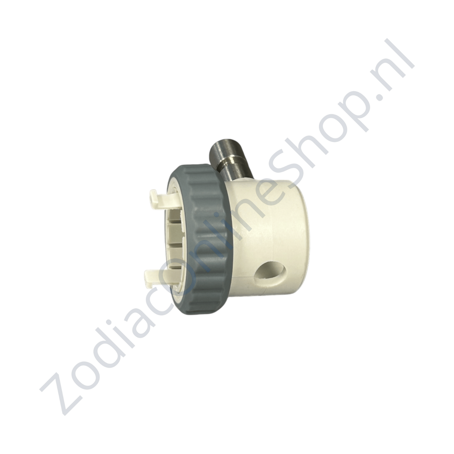 Zodiac Roeidol met RVS pin - grijs